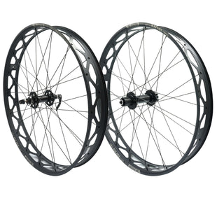 Sun Ringle 26" Mulefut 80SL V2 wheelset.  9x135 front and 10x190 rear with QR