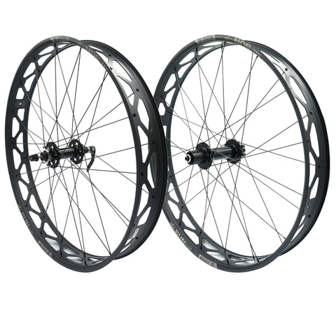 Image of Sun Ringle 26" MuleFut 80SL V2 9x135 10x190 QR Fat Bike Wheelset