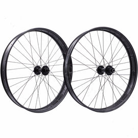 HED Big Aluminum Deal 26-inch 15x150mm TA Front/ 170mm QR Rear Fat Bike Wheelsetset - The Bikesmiths