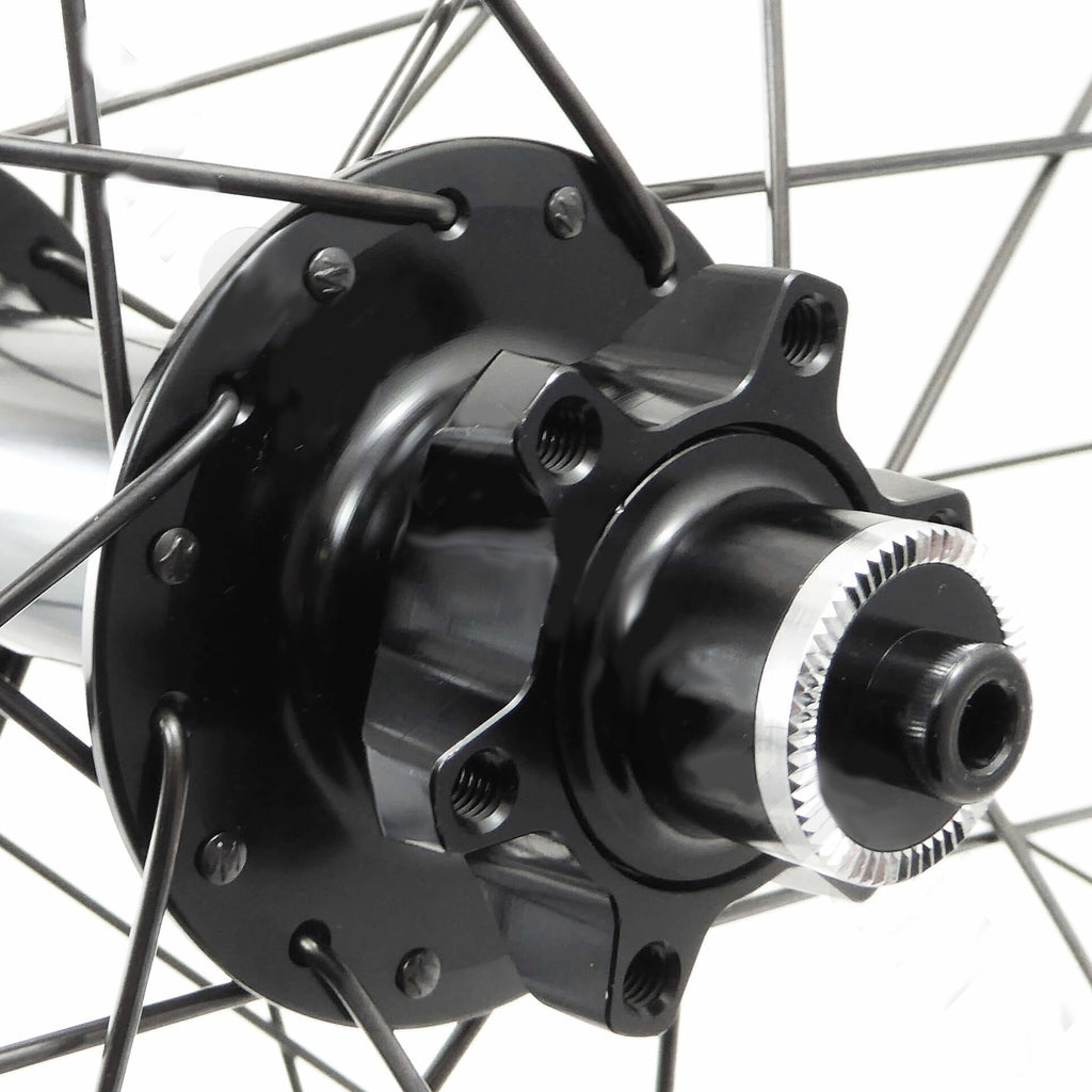 HED Big Aluminum Deal 26-inch 135mm QR Front Fat Bike Black Wheel