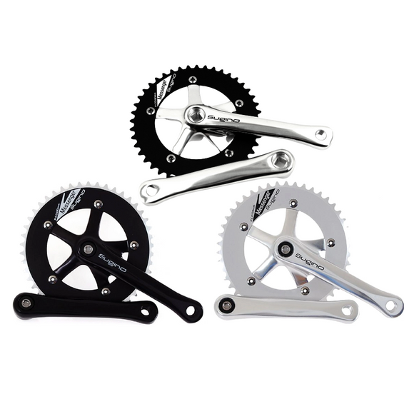 Sugino Messenger Track Fixed Gear 44t Crankset - The Bikesmiths