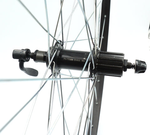 Image of Alex X101 700c Black Hybrid Bike Rear Wheel