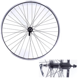 Sun Ringle CR-18 700c Black Hybrid Bike Rear Wheel - Cassette (135) Hub type - The Bikesmiths