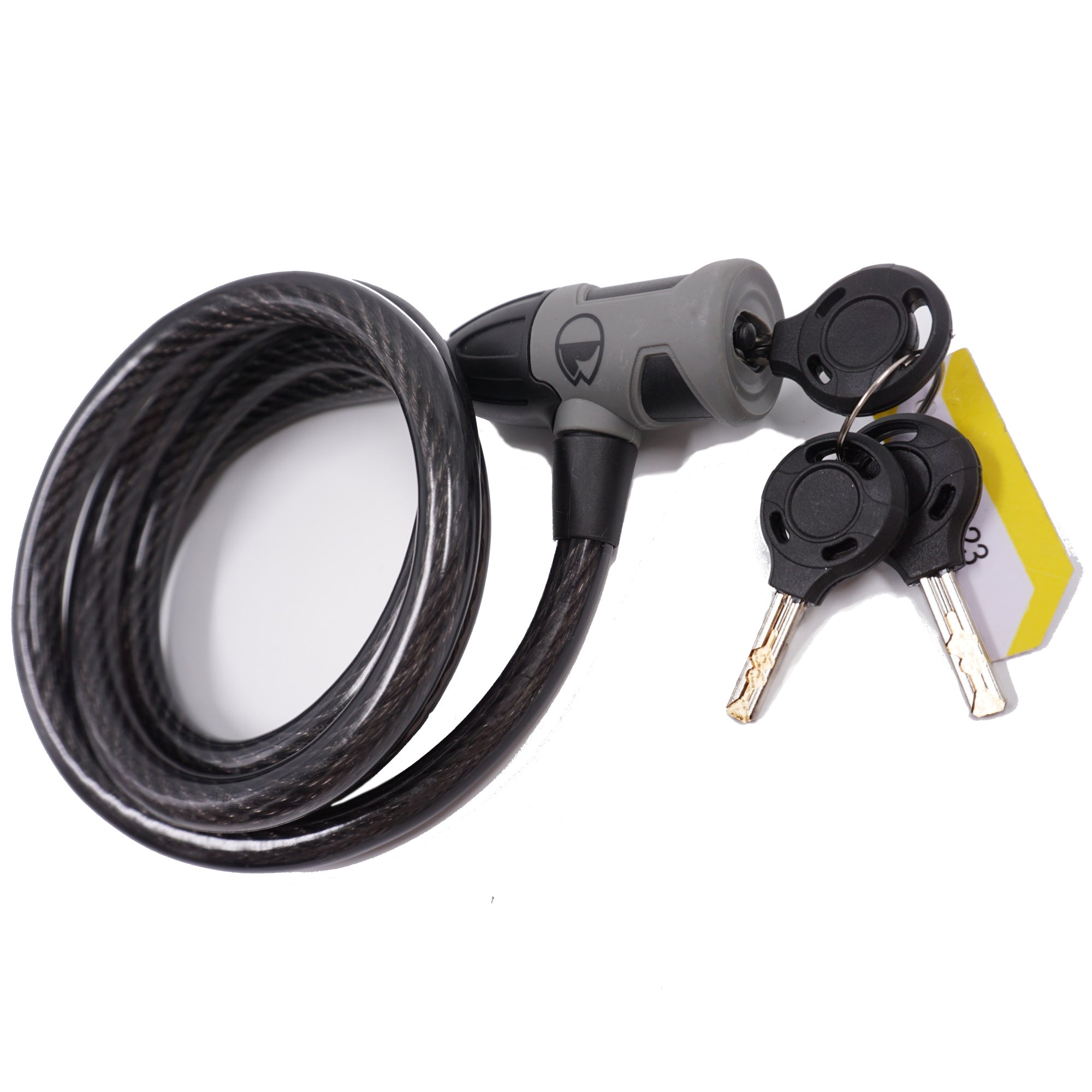 Rocky Mounts Five-O Key Cable Lock 12mm x 6ft