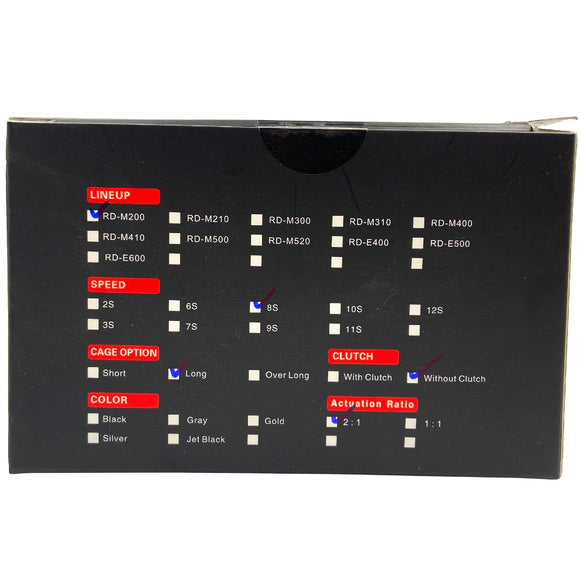 S-Ride RD-M200 8 Speed Rear Derailleur - The Bikesmiths