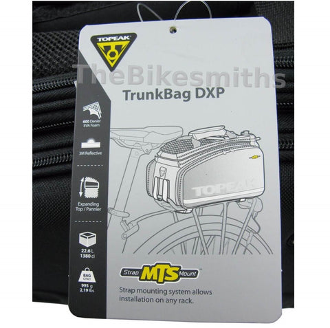 Image of Topeak TT9643B DXP Strap on MTS Rack Trunk Bag - TheBikesmiths