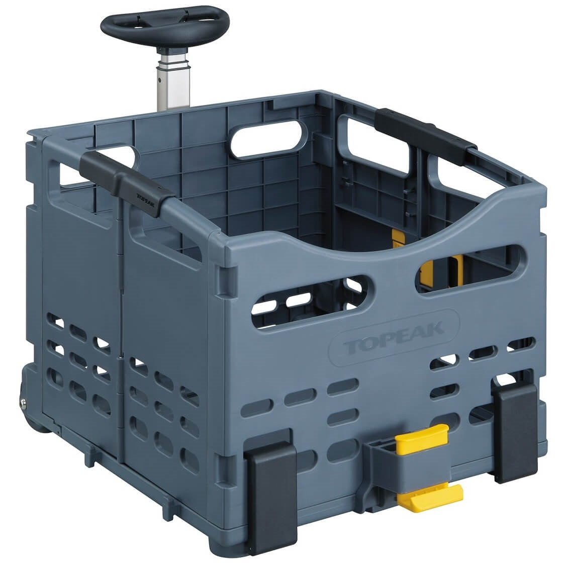 Topeak TB2008 MTX Trolley Tote Folding Rolling Rear Basket | The