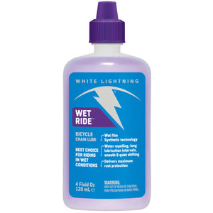 White Lightning 4-oz. Wet Ride Extreme Conditions Chain Lube