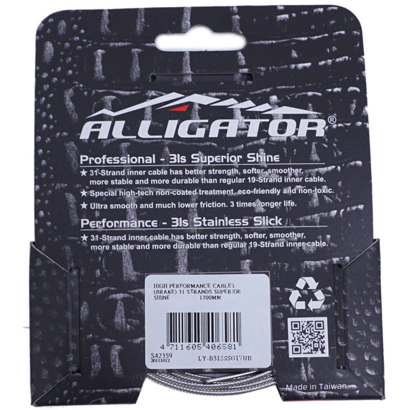 Alligator B31 Mountain Bike Stainless Steel Brake Cable - The Bikesmiths
