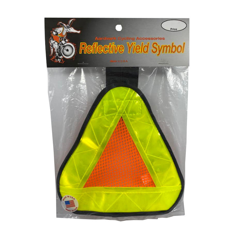 Aardvark Reflective Wearable Yield Sign - The Bikesmiths