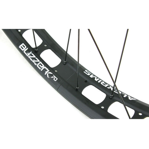 Image of Alex Blizzerk 70 15x150mm TA 190mm QR Fat Bike Wheelset Tubeless Ready - TheBikesmiths