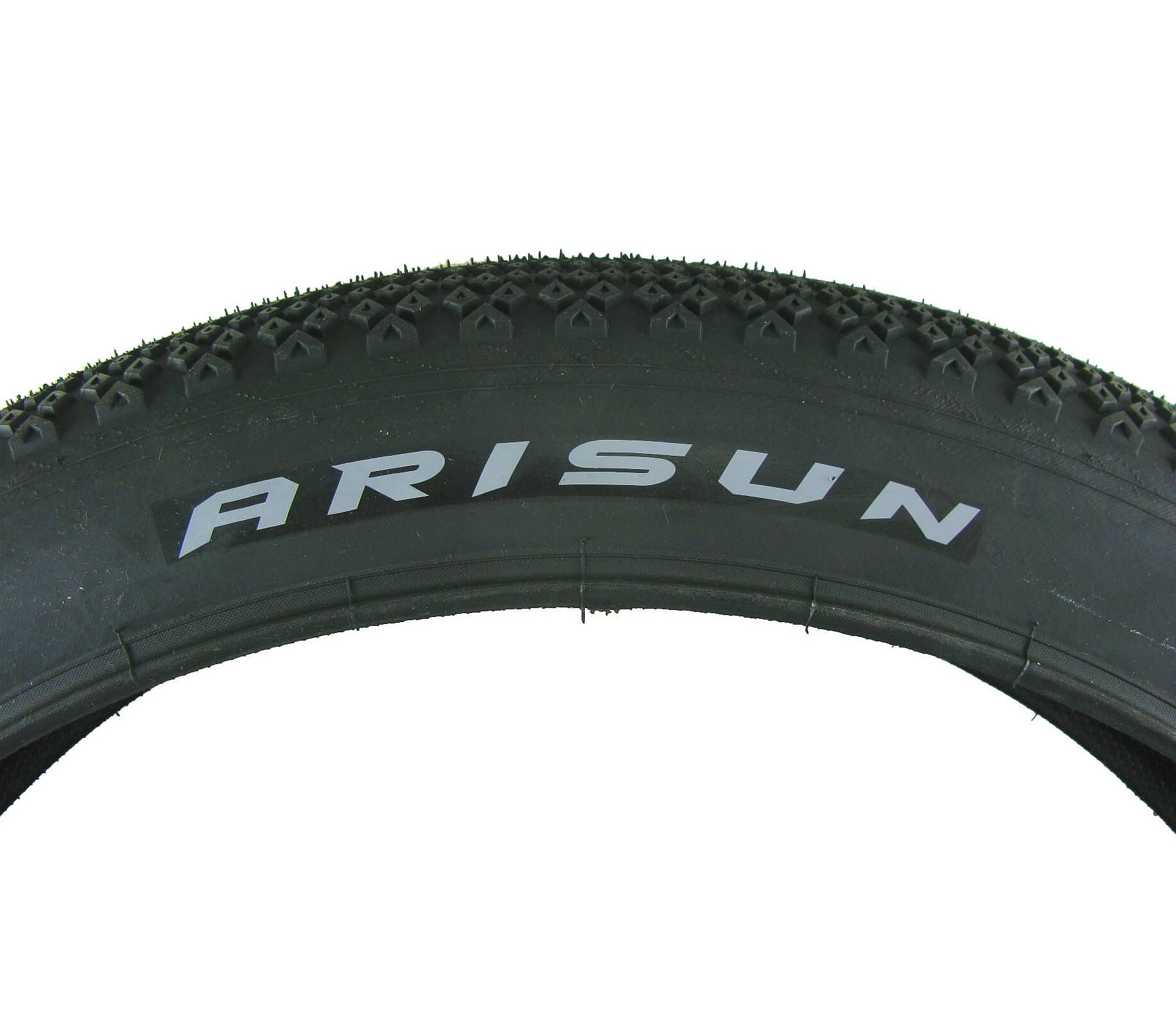Sidewall of the Arisun Big Smoothy Wire Bead Tire 26x4.0 fat tire
