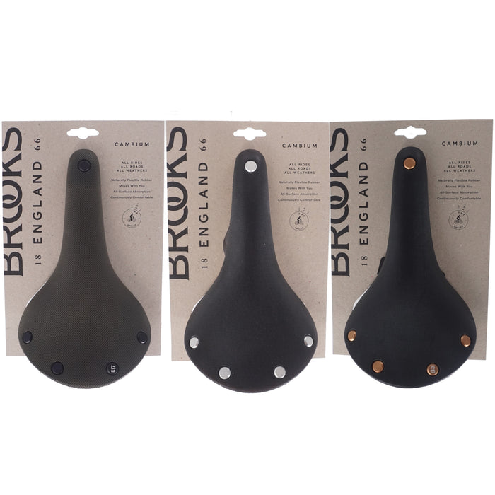 C17, gravel comfortable saddle - Brooks England - Cambium Saddle