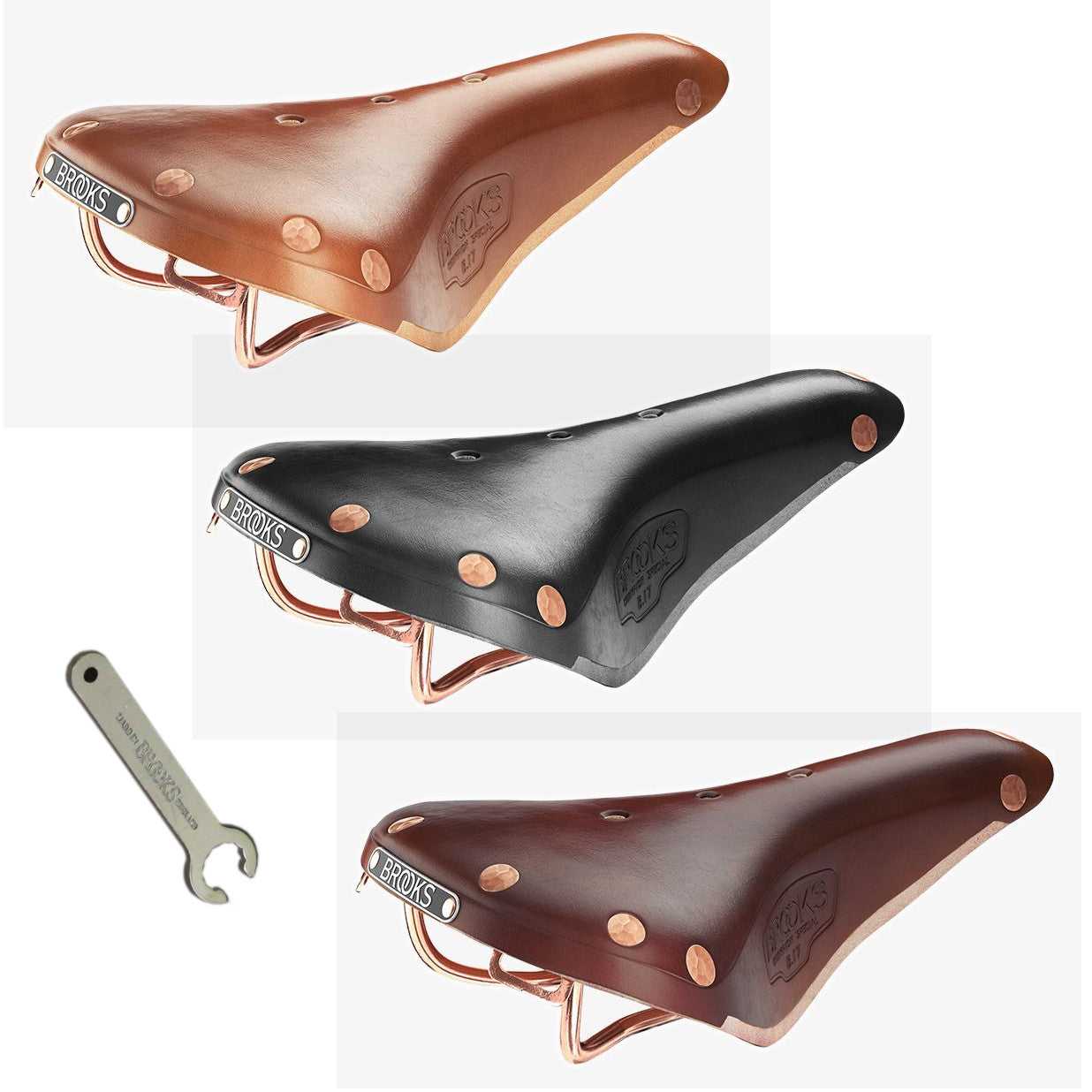 Brooks Classic B17 Special Leather and Copper Saddle - The Bikesmiths