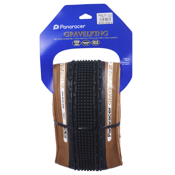 Panaracer GravelKing SK 26x2.10 Tubeless Ready Folding Tire - The Bikesmiths