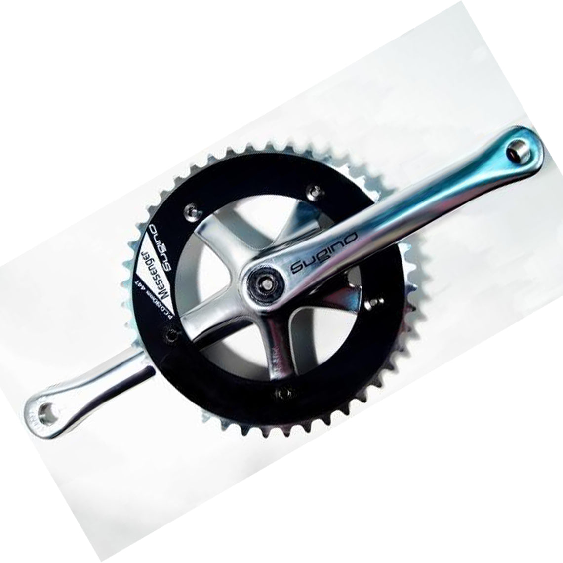 Sugino Messenger Track Fixed Gear 44t Crankset - TheBikesmiths