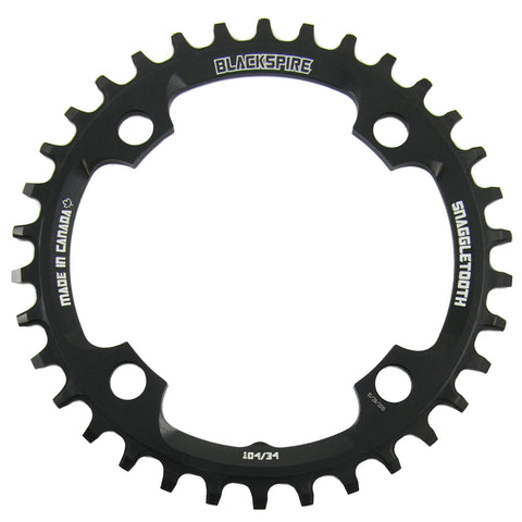 Image of Blackspire Snaggletooth Narrow Wide 104mm BCD Chainring - TheBikesmiths