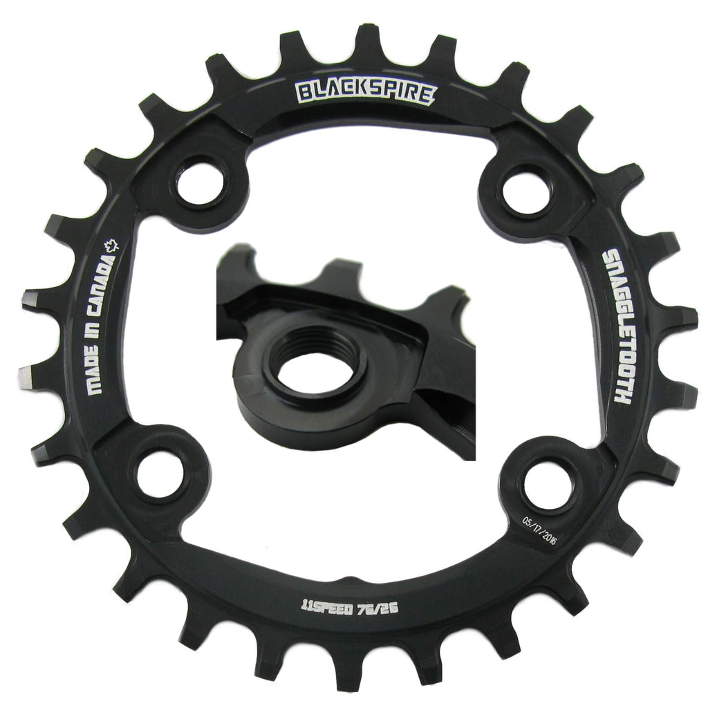 Blackspire Snaggletooth Narrow Wide 76mm BCD Chainring - TheBikesmiths