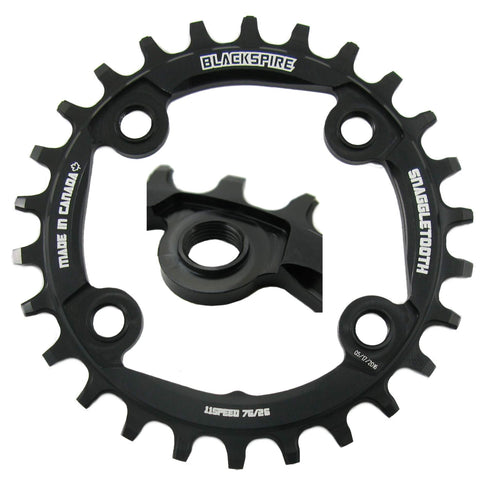 Image of Blackspire Snaggletooth Narrow Wide 76mm BCD Chainring - TheBikesmiths