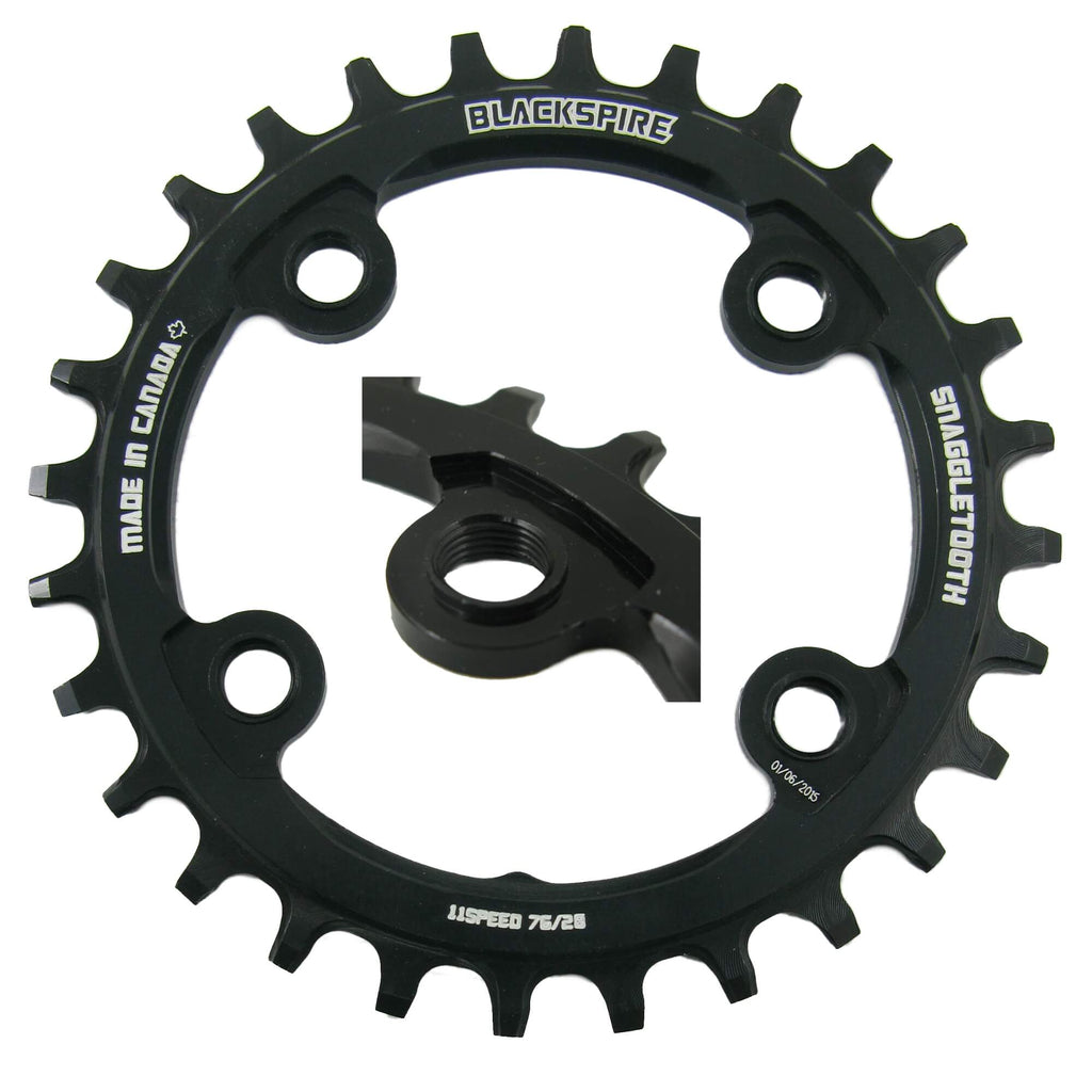 Blackspire Snaggletooth Narrow Wide 76mm BCD Chainring - TheBikesmiths
