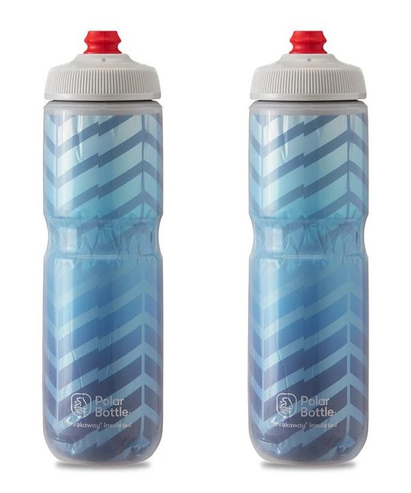 Polar Breakaway Insulated Heat Light LDPE Squeeze Water Bottle Bike 24 oz