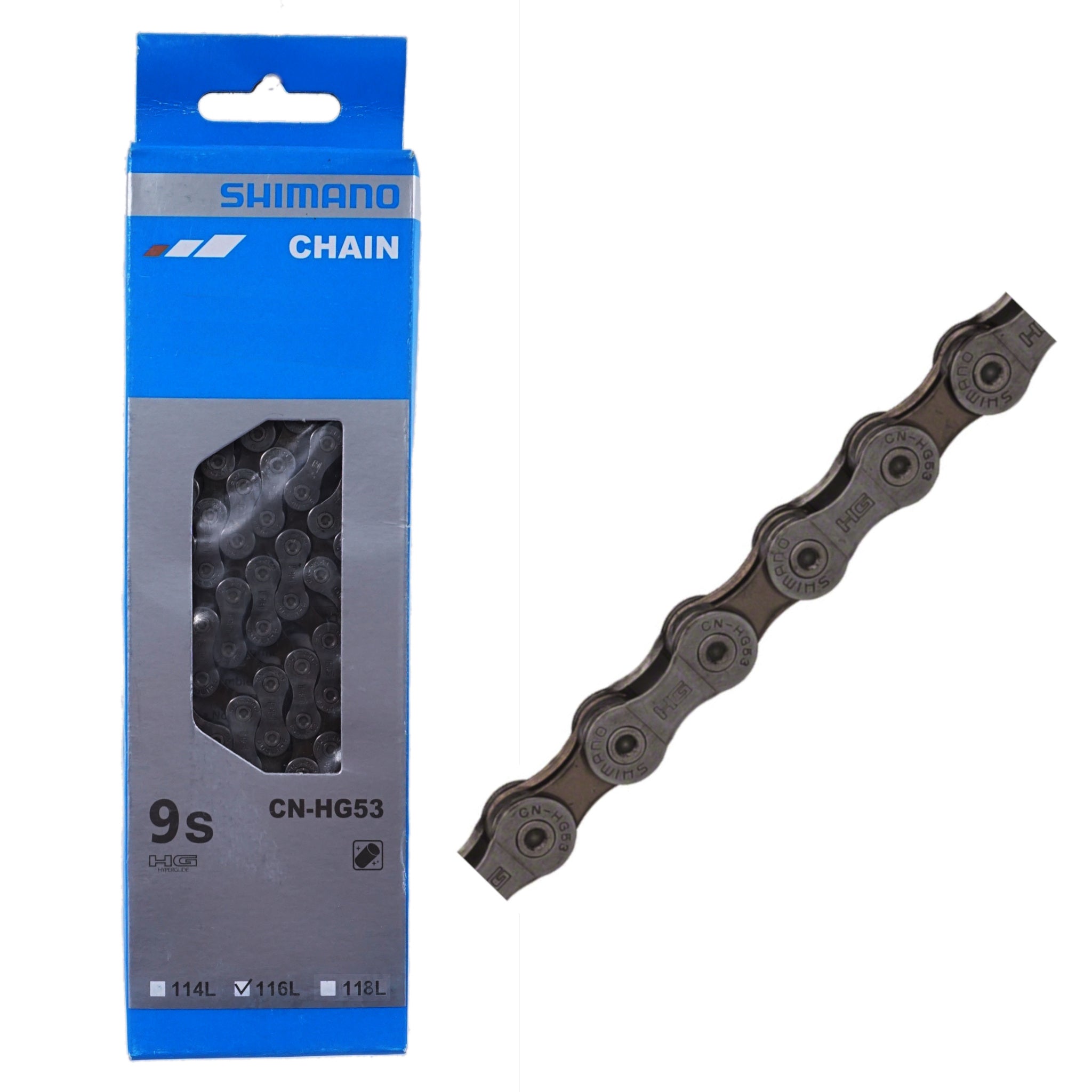 Shimano CN-HG53 9-Speed Chain - The Bikesmiths