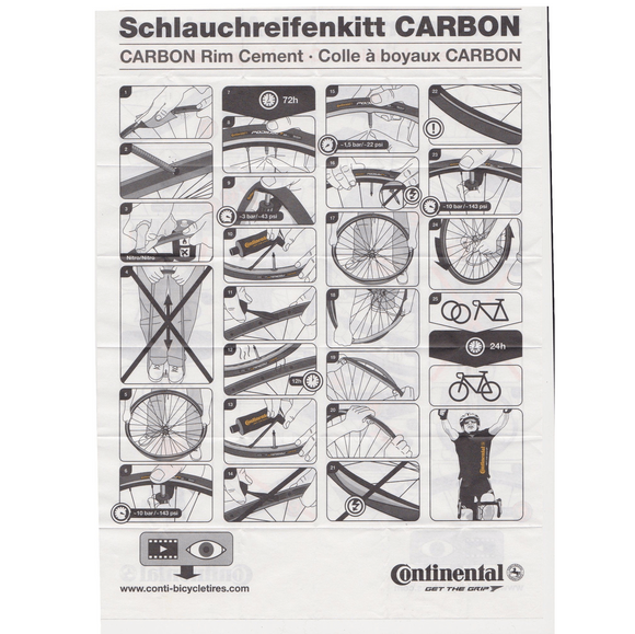 Continental Sprinter Gatorskin 28" 700c Folding Tubular Tire - Single - TheBikesmiths