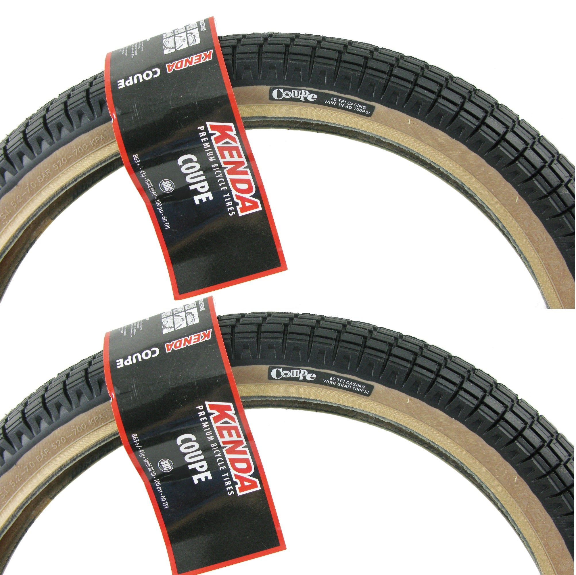 Kenda K1131 Coupe 20-inch Tanwall BMX Tire The Bikesmiths