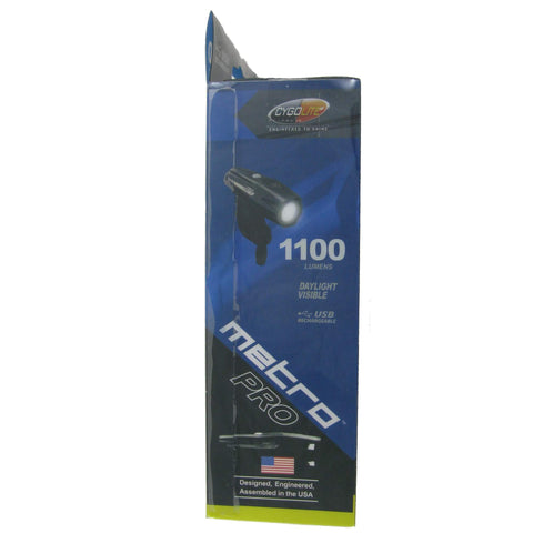 Image of CygoLite Metro Pro 1100 Lumen USB Rechargeable Headlight - TheBikesmiths