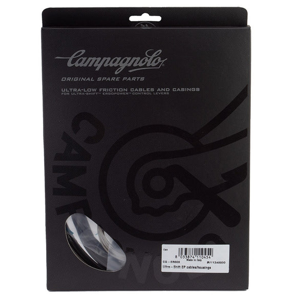 Campagnolo Ultra Low Friction Complete Black Cable and Housing Set for Brakes and Derailleurs - The Bikesmiths