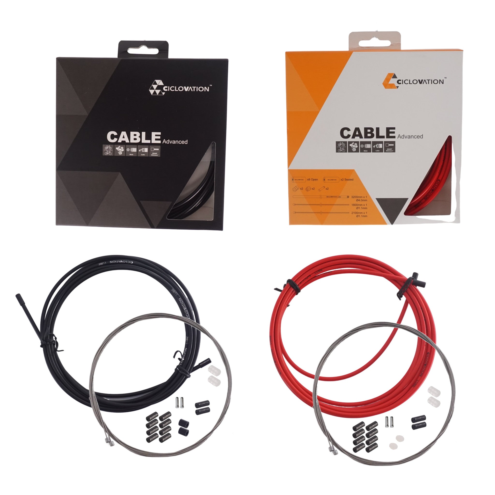 Ciclovation Advanced Gear Shift Cable and Housing Kit