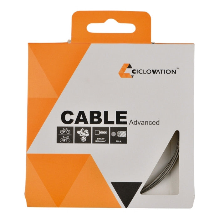 Ciclovation 1.1 x 3000mm X-Long Slick Stainless Shift Cable