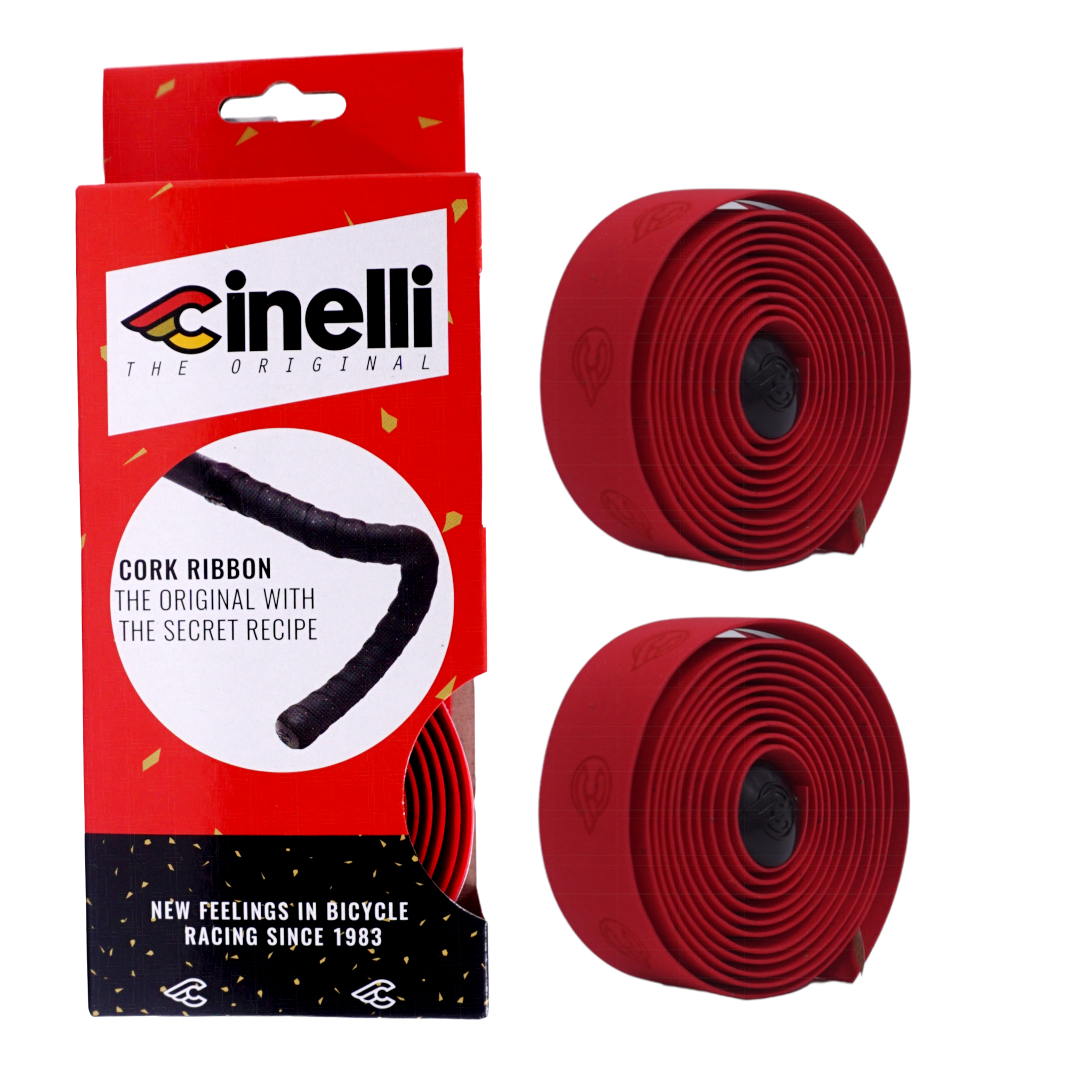Buy red Cinelli Cork Ribbon Handlebar Tape
