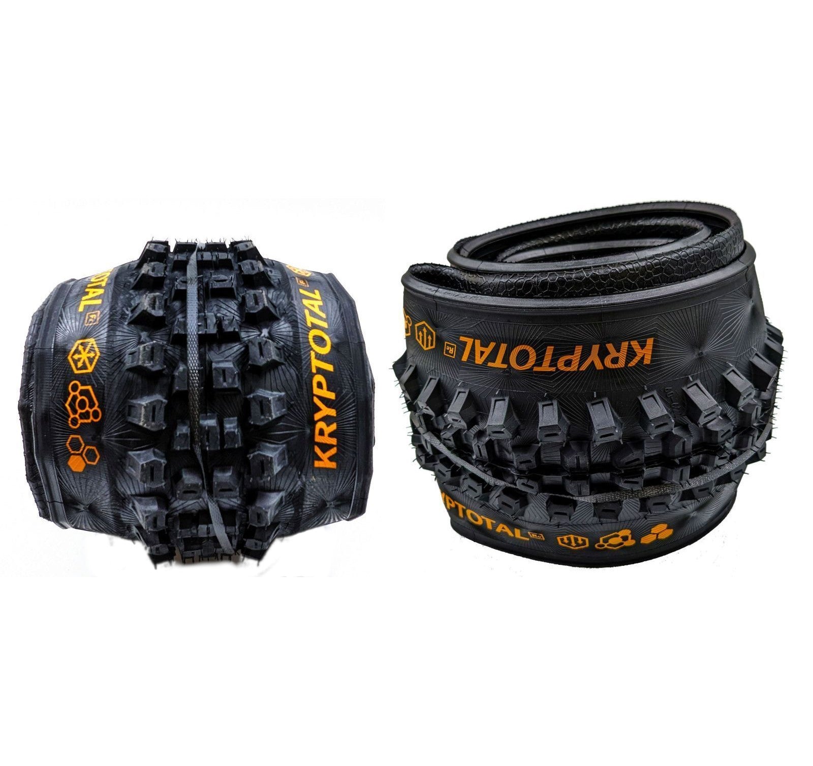 Continental Kryptotal DH SuperSoft Casing 27.5x2.4 Tubeless Fold Tire - The Bikesmiths