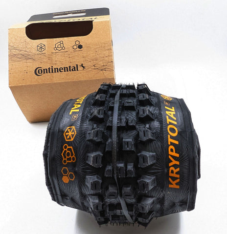 Image of Continental Kryptotal DH SuperSoft Casing 27.5x2.4 Tubeless Fold Tire