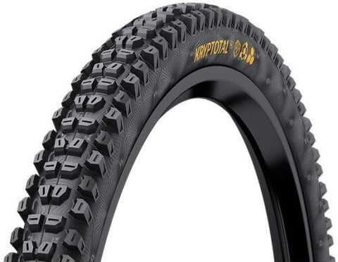 Image of Continental Kryptotal DH SuperSoft Casing 27.5x2.4 Tubeless Fold Tire