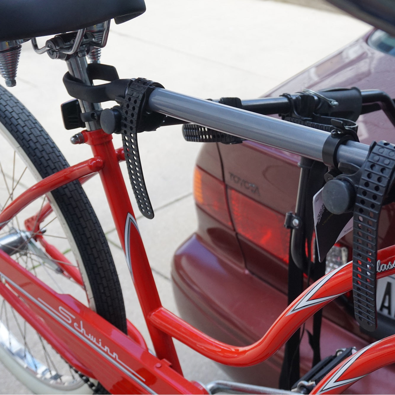 Sunlite Car Rack Crossbar Bike Beam Adapter