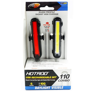 Cygolite Hotrod 110 / Hortrod 50 USB Rechargeable Light Set - TheBikesmiths