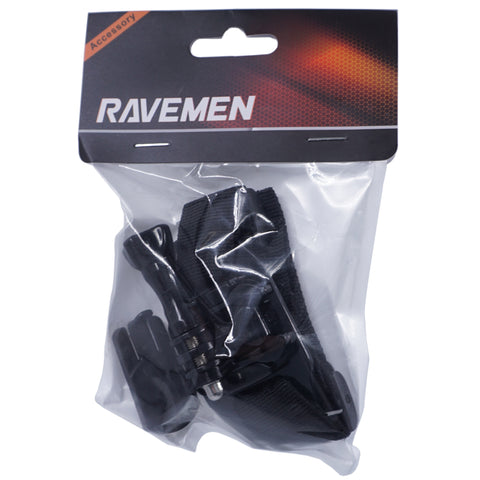 Image of Ravemen AHM01 Strap-On Headlight Helmet Mount