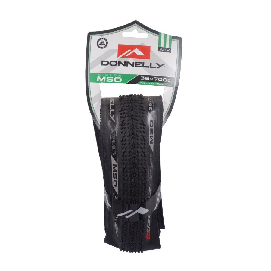 Donnelly X'PLOR MSO 700x36 Folding Gravel Tubeless Ready Tire - The Bikesmiths
