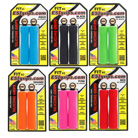 ESI Fit XC 133mm Ergonomic Grips - TheBikesmiths