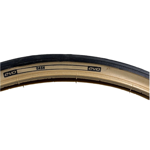 Image of EVO Dash 27x1-1/4" Tan Skinwall or Blackwall Tire