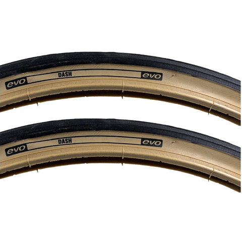 Image of EVO Dash 27x1-1/4" Tan Skinwall or Blackwall Tire