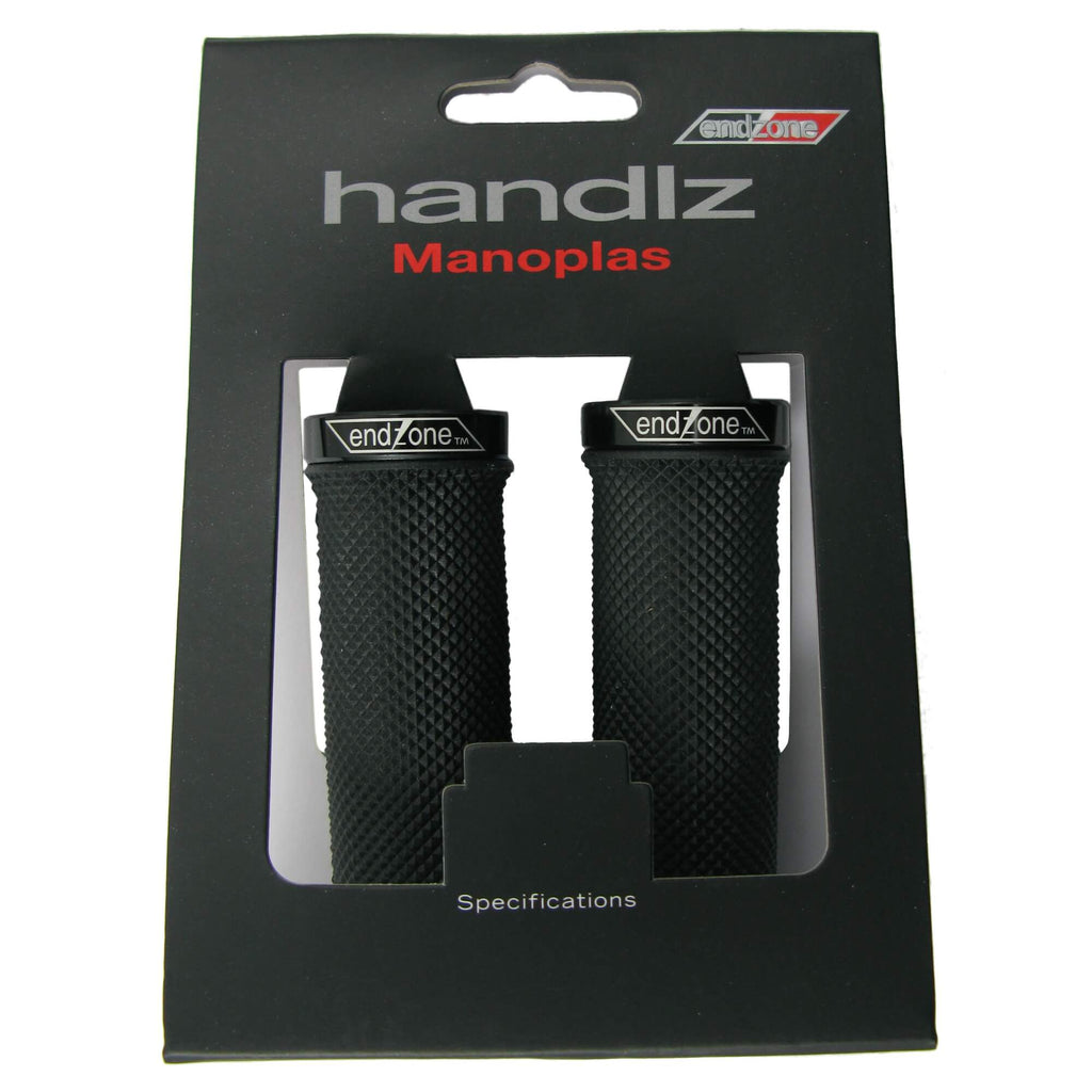 End Zone Lock-On Grips w/ Metal Clamps 92mm - TheBikesmiths