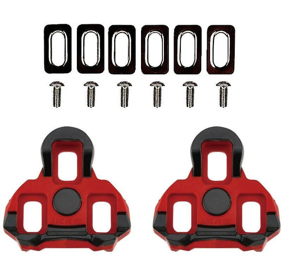 Exustar ARC-R2 Look Keo Road Cleats Red - The Bikesmiths