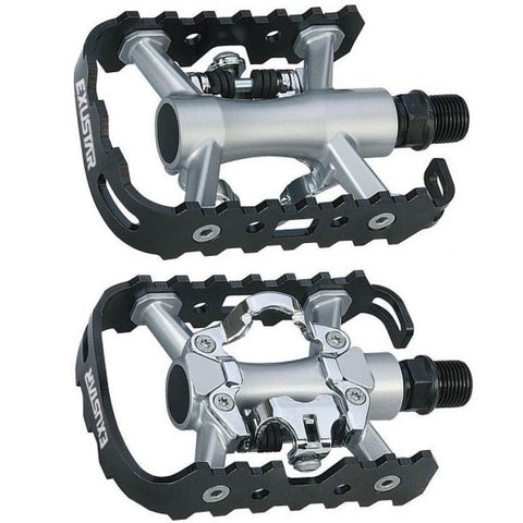 Exustar toe clip pedal platform store