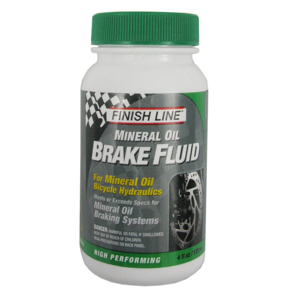 Finish Line Performance Mineral Oil 4oz Hydraulic Disc Brake Fluid - TheBikesmiths