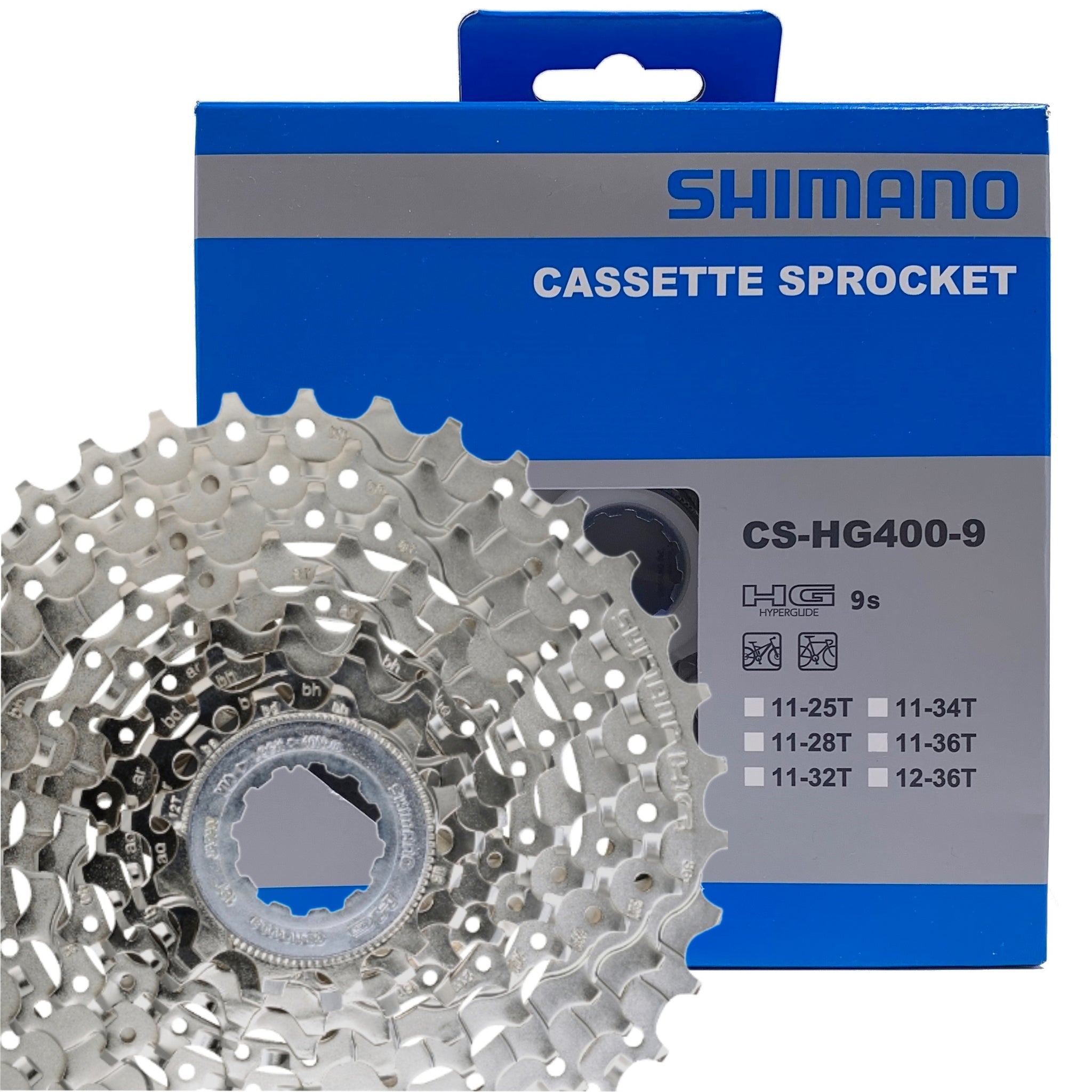 Shimano Alivio CS-HG400 9-Speed Cassette - The Bikesmiths