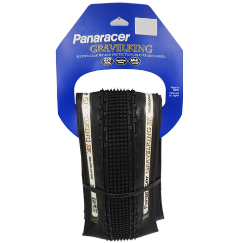 Image of Panaracer Gravel King SK TLC 700c Tubeless Ready Folding Tire - TheBikesmiths