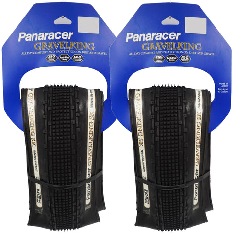 Image of Panaracer Gravel King SK TLC 700c Tubeless Ready Folding Tire - TheBikesmiths